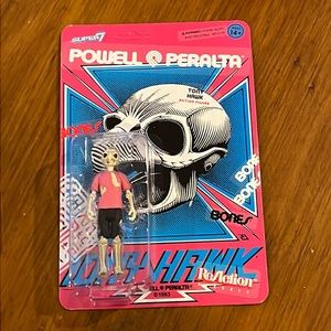 Tony Hawk Powell Peralta Bones Brigade Super 7 Reaction Action Figure 3.75” new